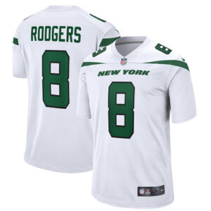 Aaron Rodgers White jersey