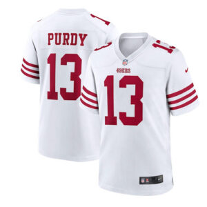 Brock Purdy White Jersey