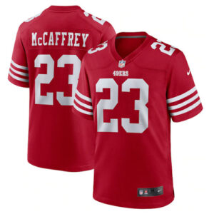 Christian McCaffrey Red Jersey