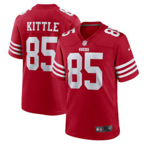 George Kittle Red Jersey