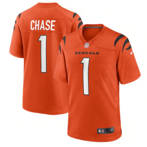 JaMarr Chase Orange Jersey