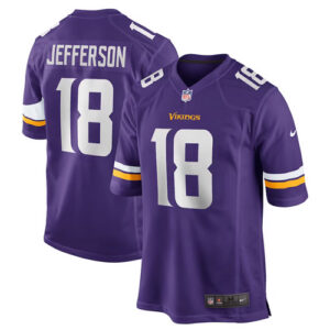 Justin Jefferson Purple Jersey