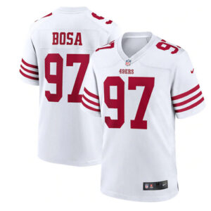 Nick Bosa White Jersey