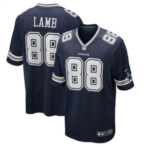 CeeDee Lamb Blue Jersey