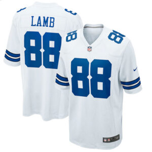 CeeDee Lamb White Jersey