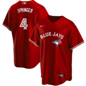 George Springer Red Jersey