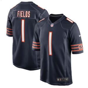 Justin Fields Navy Jersey