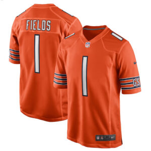 Justin Fields Orange Jersey
