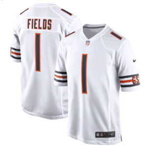Justin Fields White Jersey