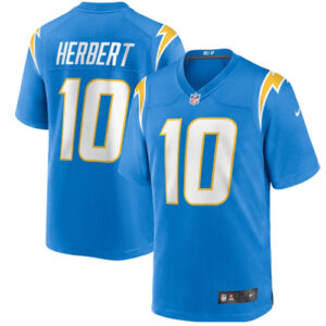 Justin Herbert Blue Jersey