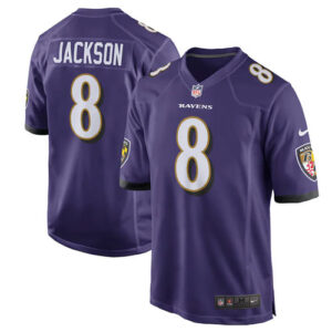 Lamar Jackson Purple Jersey