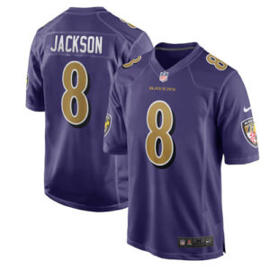 Lamar Jackson Purple Alternate Jersey