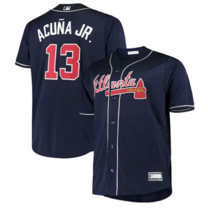 Ronald Acuna Jr Blue Jersey