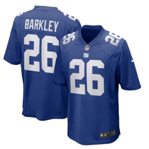 Saquon Barkley Blue Jersey