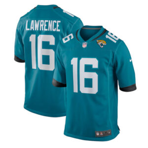 Trevor Lawrence Aqua Jersey