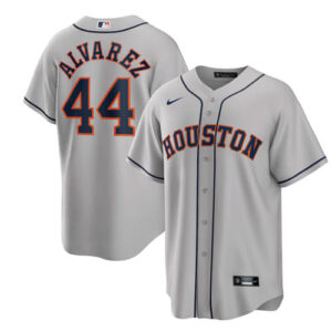 Yordan Alvarez Gray Jersey