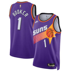 Devin Booker Retro Purple Jersey
