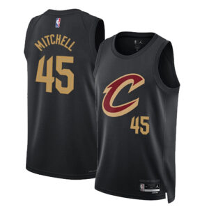 Donovan Mitchell Black Jersey