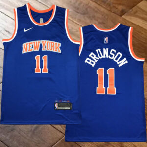 Jalen Brunson Blue Jersey