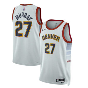 Jamal Murray White Jersey