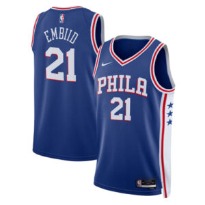 Joel Embiid Blue Jersey