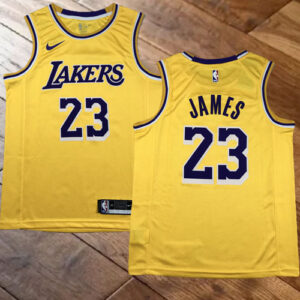 LeBron James Gold Jersey