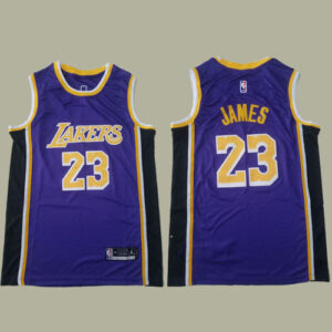 LeBron James Purple Jersey