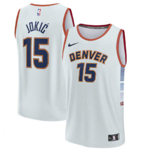 Nikola Jokic White Jersey