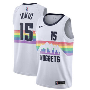 Nikola Jokic White Retro Jersey