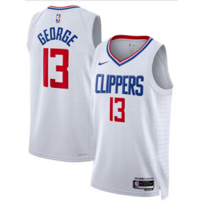 Paul George White Jersey