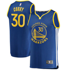 Stephen Curry Blue Jersey