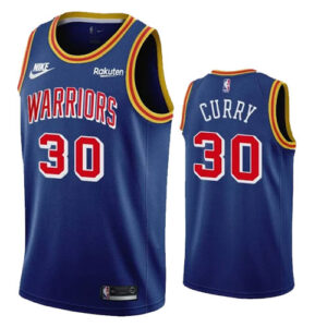 Stephen Curry Blue 75th Anniversary Jersey