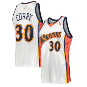 Stephen Curry White 09 Jersey