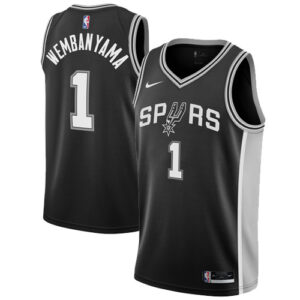 Victor Wembanyama Black Jersey