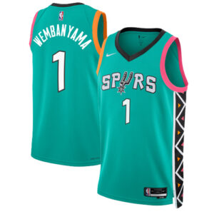 Victor Wembanyama Teal Jersey