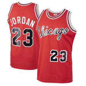 Michael Jordan Chicago Bulls 1984 Red Jersey
