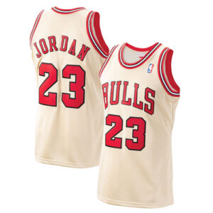 Michael Jordan 1995 White Chicago Bulls Jersey