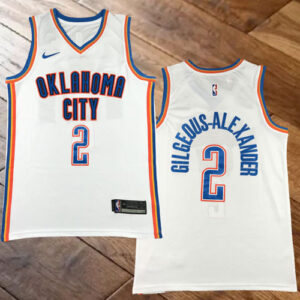 Shai Gilgeous Alexander White Jersey