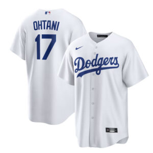 Shohei Ohtani Dodgers White Jersey