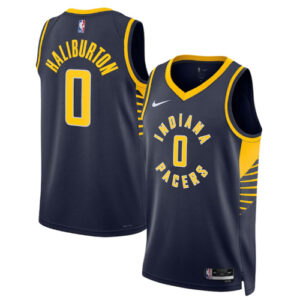 Tyrese Haliburton Blue Jersey