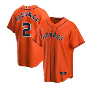 Alex Bregman Orange Jersey