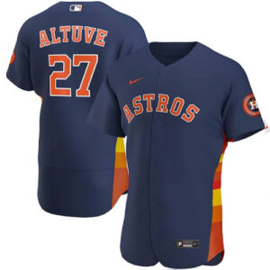 Jose Altuve Blue Jersey
