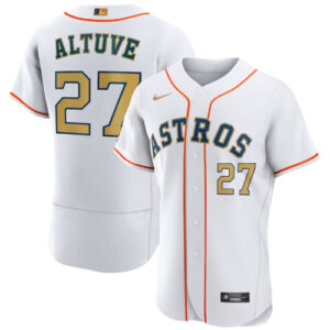 Jose Altuve Gold Jersey
