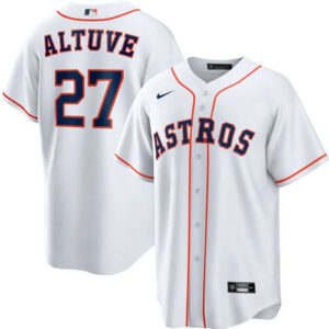 Jose Altuve White Jersey