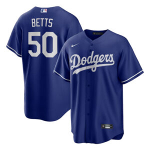 Mookie Betts Blue Jersey