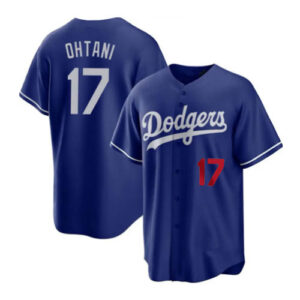 Shohei Ohtani Dodgers Blue Jersey