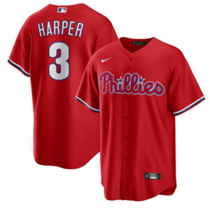 Bryce Harper Red Jersey