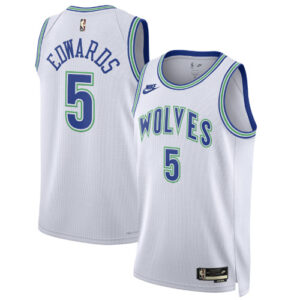 Anthony Edwards White Jersey