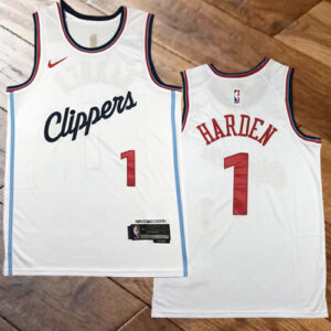 James Harden White Jersey