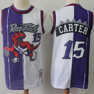 Vince Carter half and half jersey